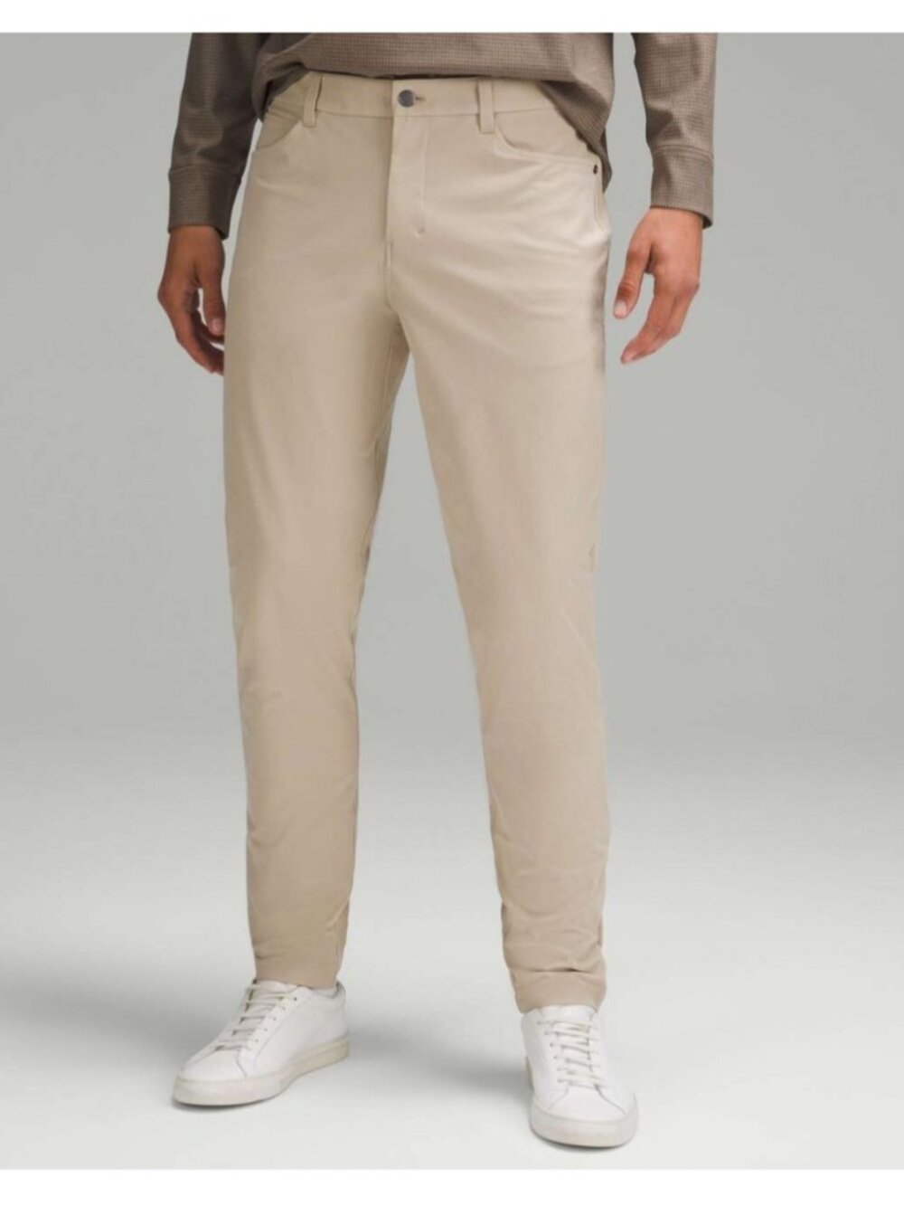 Lululemon Men's ABC Slim-Fit Pants Warpstreme Light Khaki